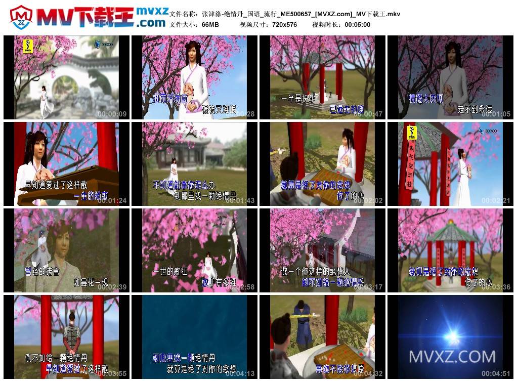 张津涤-绝情丹_国语_流行_ME500657